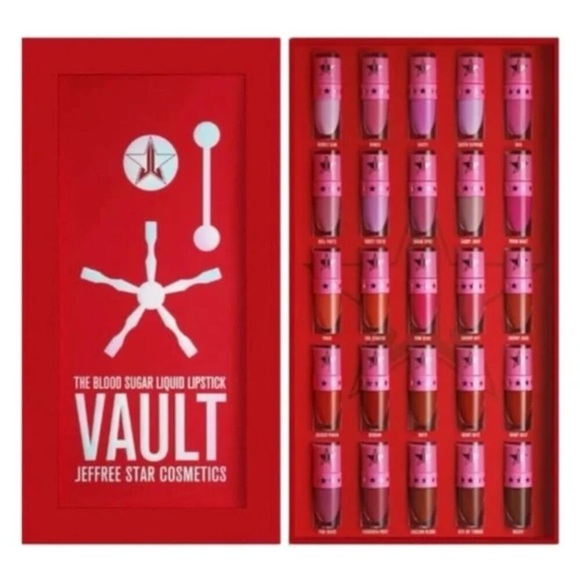 Jeffree Star Blood Sugar Vault, new. 25 shades, $160 value. Discontinued, - Picture 3 of 6